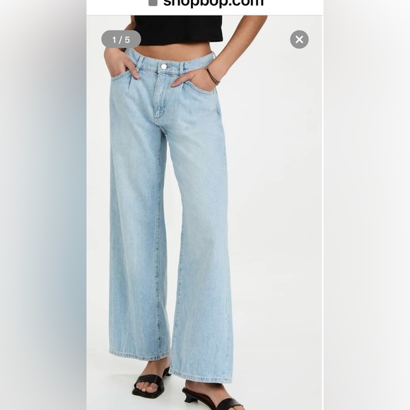 DL1961 Isabel Wide Leg Jeans | Size 27 - Picture 3 of 12